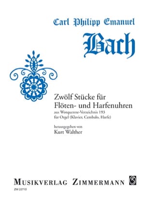 Parcourir les pages de Zwölf Stücke für Flöten- und Harfenuhren - Carl Philipp Emanuel Bach