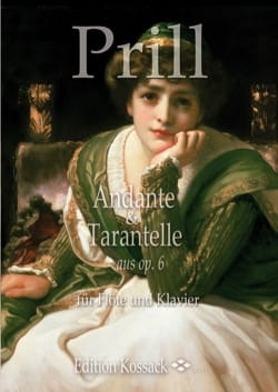 Andante et Tarentelle - Flûte et Piano - Emil Prill - Partition