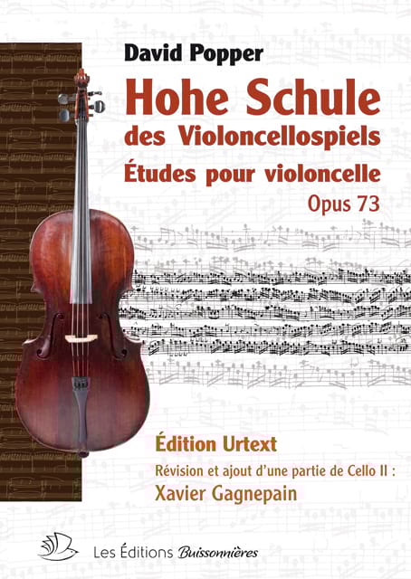 Études pour Violoncelle - Opus 73 David Popper Partition Violoncelle