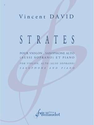 Parcourir les pages Strates - Vincent David - Partition - Trios