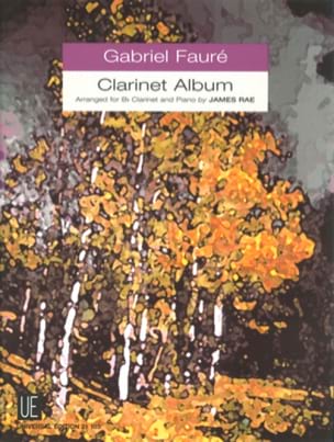 Clarinet Album FAURÉ Partition Clarinette