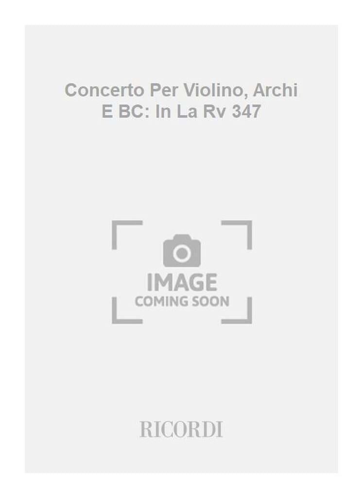 Concerto en La Maj. - F. 1 N° 184 - Partitura VIVALDI Partition