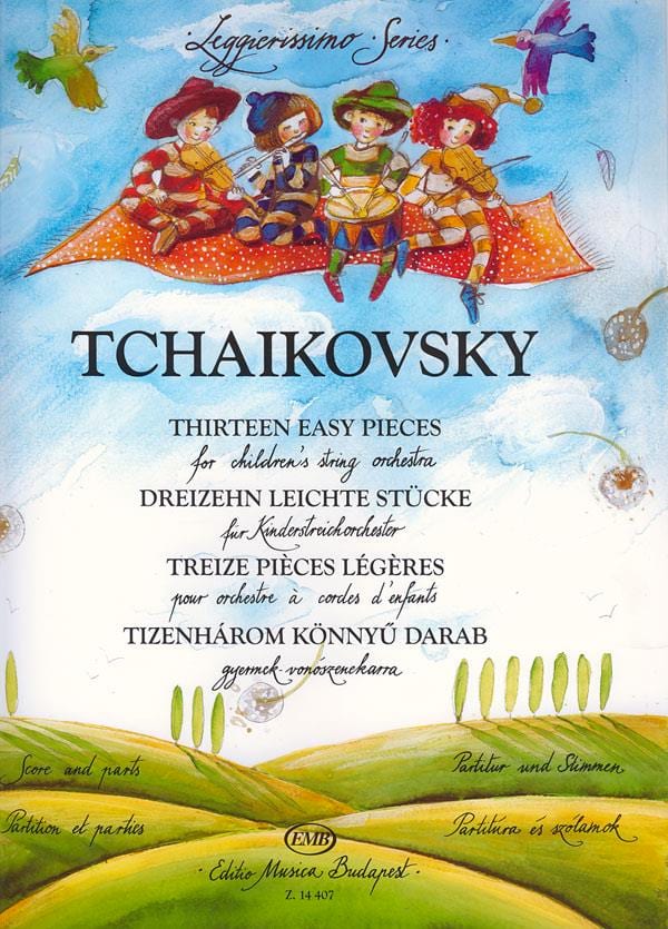 Thirteen easy pieces for children's string orchestra (first position)