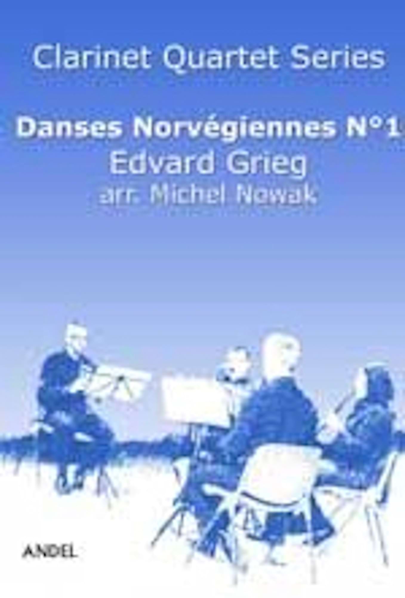 Danses Norvegiennes No.1 GRIEG Partition Clarinette