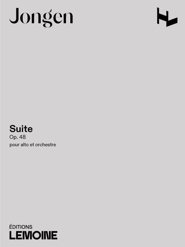 Suite op. 48 Joseph Jongen Partition