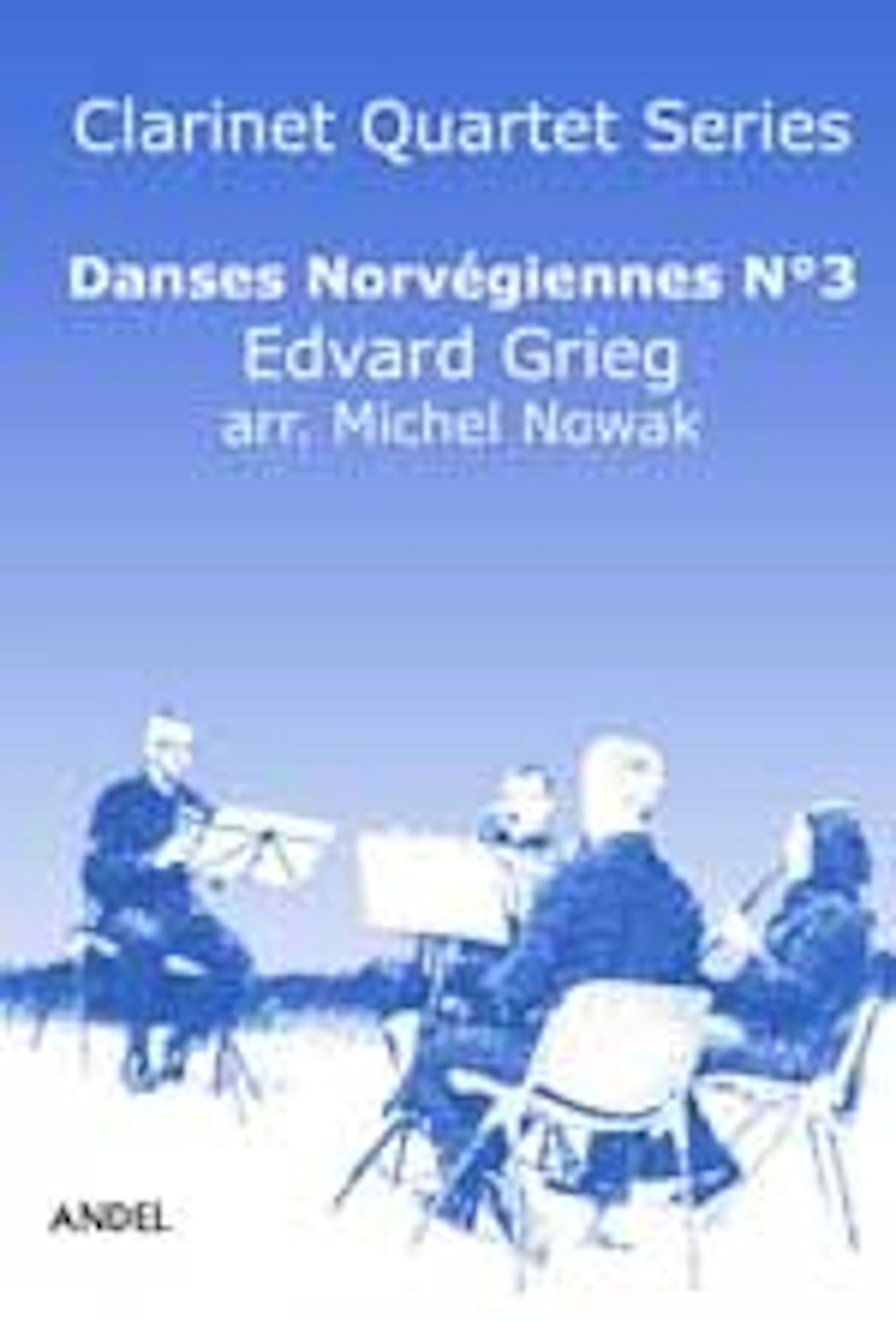 Danses Norvegiennes No.3 GRIEG Partition Clarinette