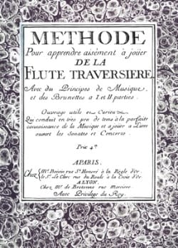 Methode pour apprendre aisément à jouer de la flûte traversière