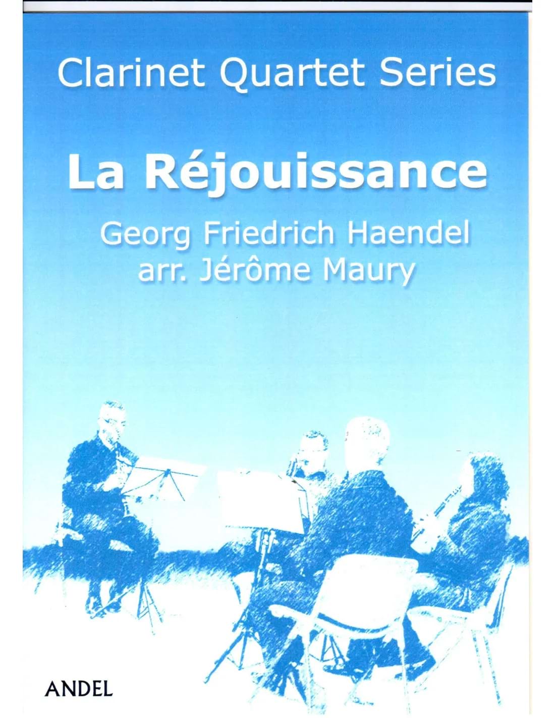 La Réjouissance - HAENDEL - Partition - Clarinette