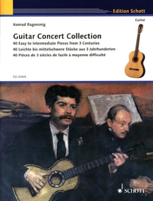 Guitar Concert Collection Konrad Ragossnig Partition Guitare