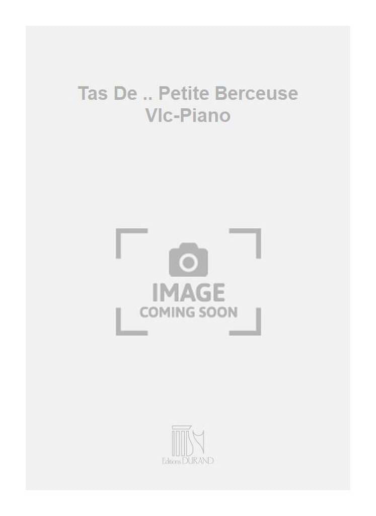 Une petite berceuse André Caplet Partition Violoncelle