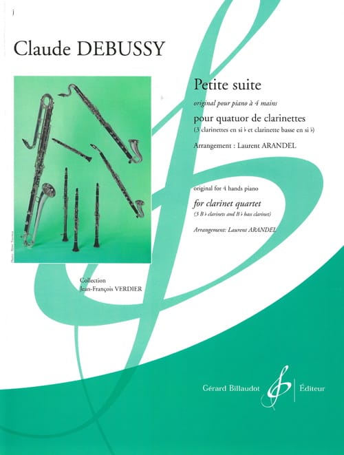 Petite suite - 4 Clarinettes DEBUSSY Partition Clarinette