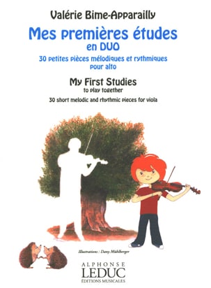 Mes premières études en Duo - 2 Altos - Valérie Bime-Apparailly