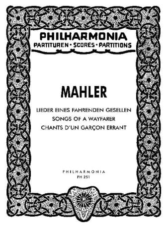 Lieder eines fahrenden Gesellen - Partitur - MAHLER - Partition