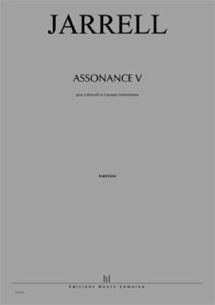Assonance V Chaque jour n'est qu'une trêve... - Michael Jarrell
