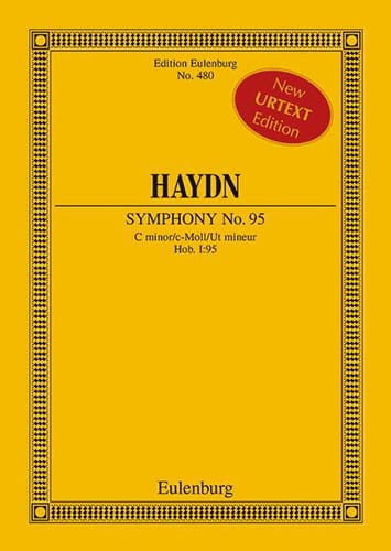 Symphony N° 95 Ut Mineur HAYDN Partition Petit format