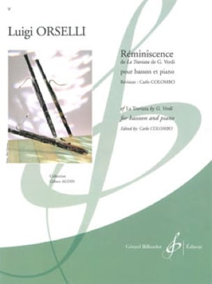 Réminiscence - Luigi Orselli - Partition - Basson