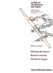 Méthode de basson Maurice Allard Partition Basson