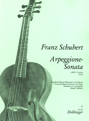 Sonate Arpeggione - Basset- Klarinette in A Klavier - SCHUBERT