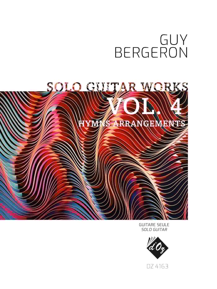 Solo Guitar Works vol. 4, Hymns arrangements Partition
