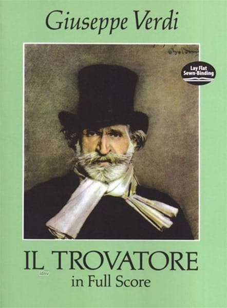 Il Trovatore - Full Score VERDI Partition Grand format