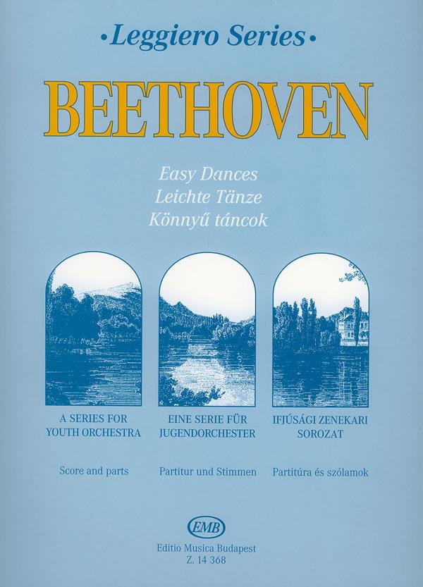 Easy Dances - string orchestra BEETHOVEN Partition