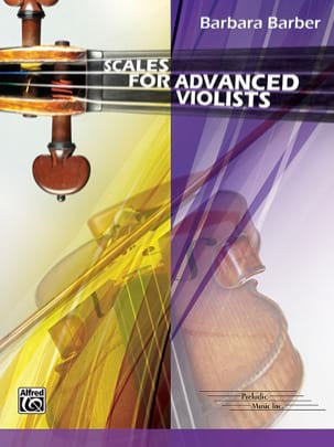 Scales for advanced Violists Barbara Barber Partition Alto
