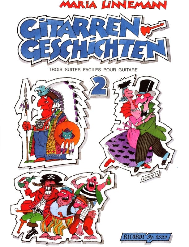 Gitarren Geschichten - Bd. 2 - Maria Linnemann - Partition - Guitare