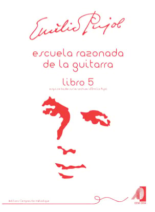Escuela Razonada de la guitarra libro V Emilio Pujol Partition Guitare