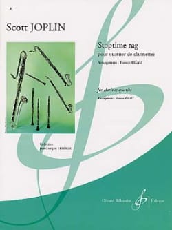 Stoptime Rag - Quatuor clarinettes JOPLIN Partition Clarinette