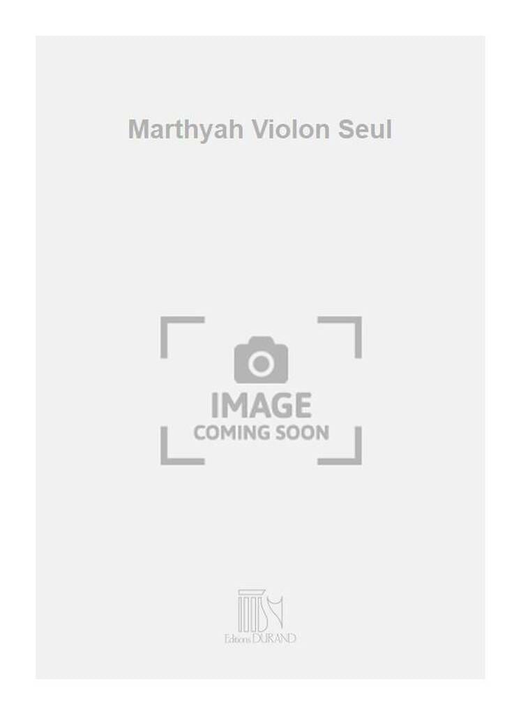 Marthyah Ahmed Essyad Partition Violon