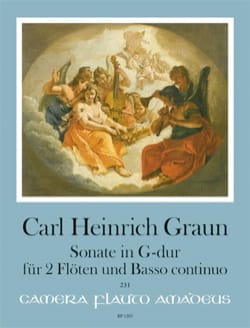 Sonate en Sol Majeur Carl Heinrich Graun Partition Trios