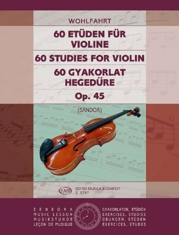 60 Etudes, Op. 45 Wolfhart Partition