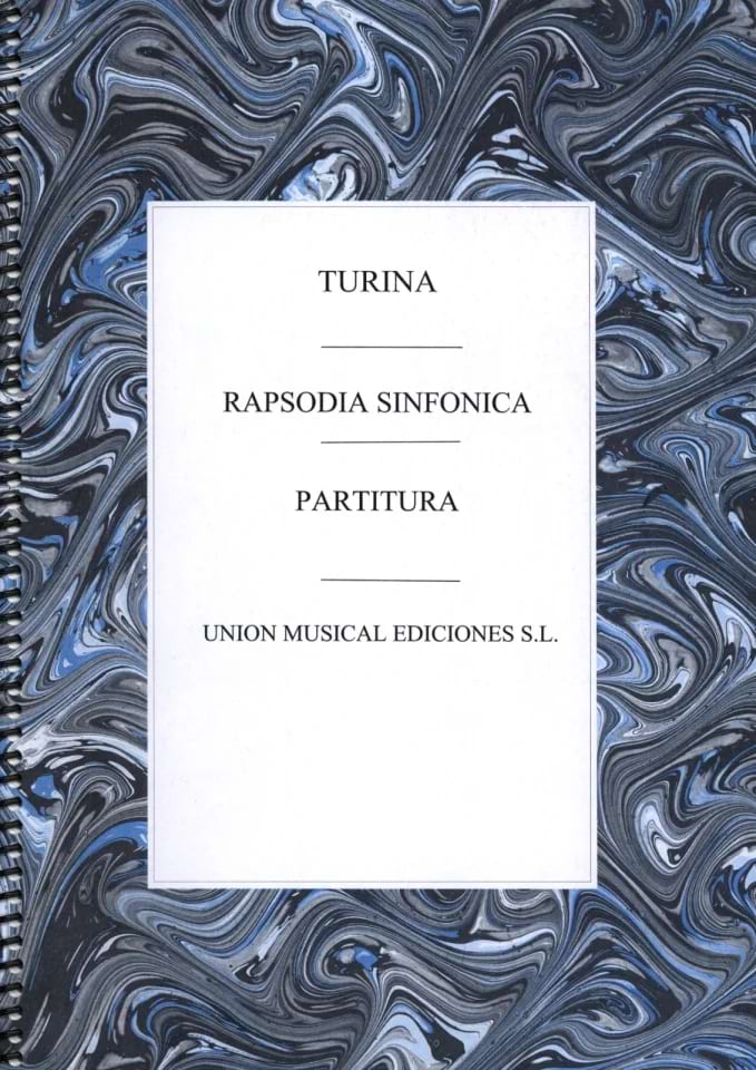 Rapsodia Sinfonica - TURINA - Partition - Grand format