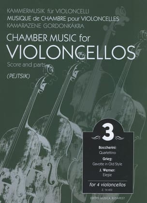 Chamber music for violoncellos - Volume 3 - Score + Parts