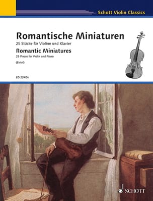 Miniatures Romantiques - Violon et Piano Partition Violon