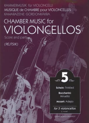 Chamber music for violoncellos - Volume 5 - Score + Parts