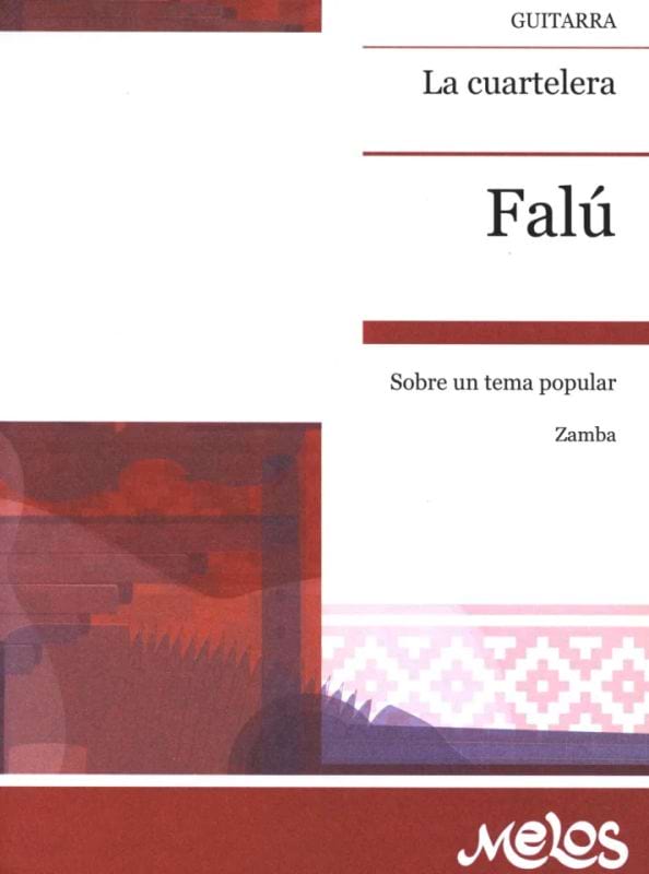 La Cuartelera Eduardo Falu Partition Guitare