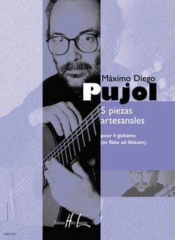 5 Piezas Artesanales Maximo Diego Pujol Partition Guitare