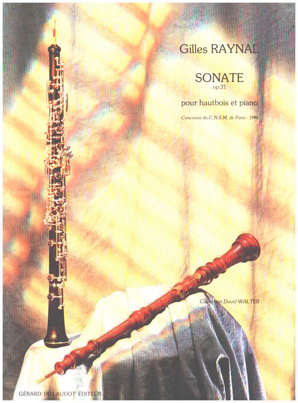 Sonate op. 21 - Gilles Raynal - Partition - Hautbois