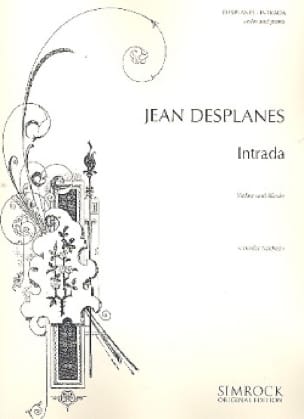 Intrada - Jean Antoine Piani Desplanes - Partition - Violon