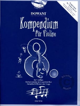 Kompendium Für Violine Vol.8 + 2 CD Joseph Hofer Partition