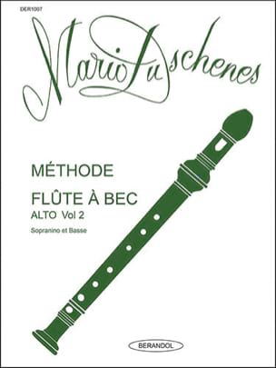 Méthode de Flûte A Bec - Volume 2 - Alto - Mario Duschenes - Partition