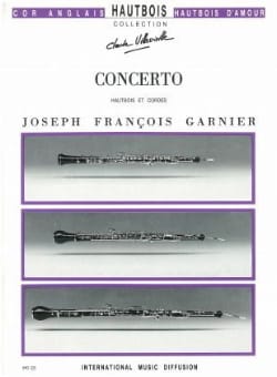 Concerto pour Hautbois Joseph-François Garnier Partition Hautbois