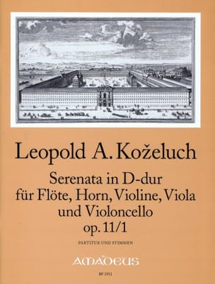 Serenata D-Dur op. 11 n° 1 - Partitur + Stimmen