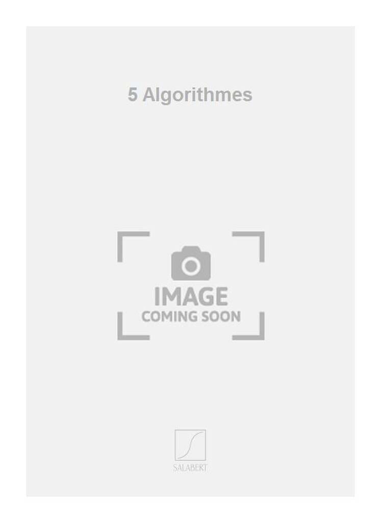 5 Algorithmes Philippe Boivin Partition Contrebasse