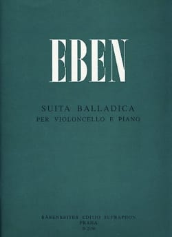 Suita Balladica Petr Eben Partition Violoncelle
