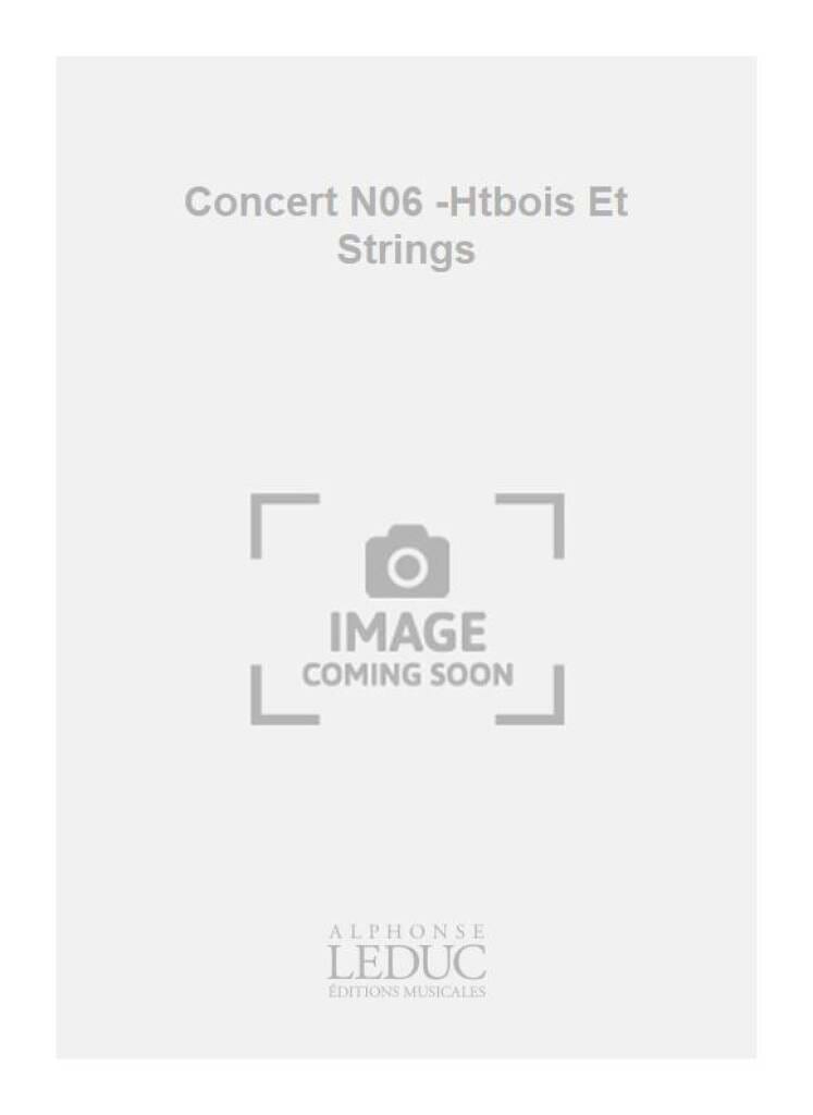Concert n° 6 CHARPENTIER Partition Hautbois