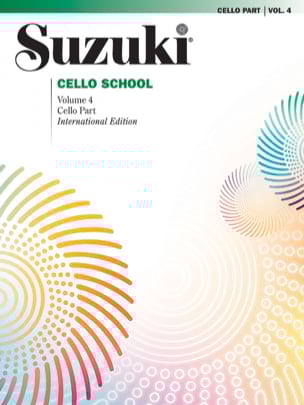 Cello School Volume 4 - Cello-Part SUZUKI Partition Violoncelle