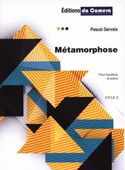 Métamorphose - Hautbois et Piano Pascal Gervais Partition Hautbois