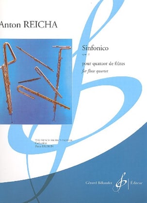 Sinfonico Op. 12 - 4 Flûtes REICHA Partition Flûte traversière